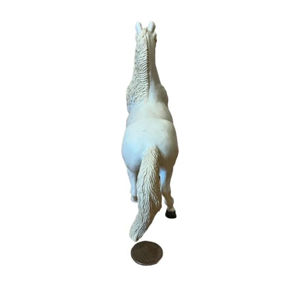 Vintage 2004 Wild Safari Lipizzono Andalusian Horse ~ Model Toy Figure